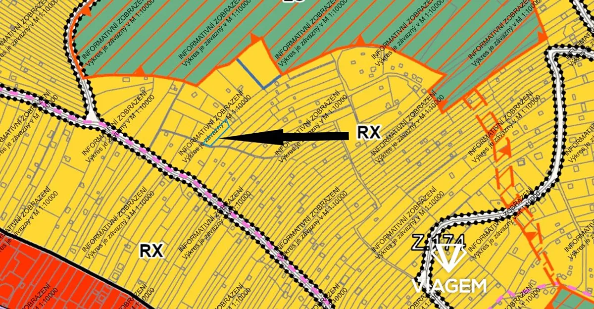 Prodej zahrady 393 m²